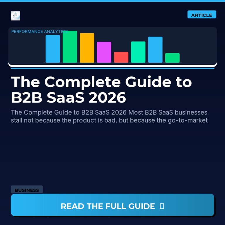 The Complete Guide to B2B SaaS 2026