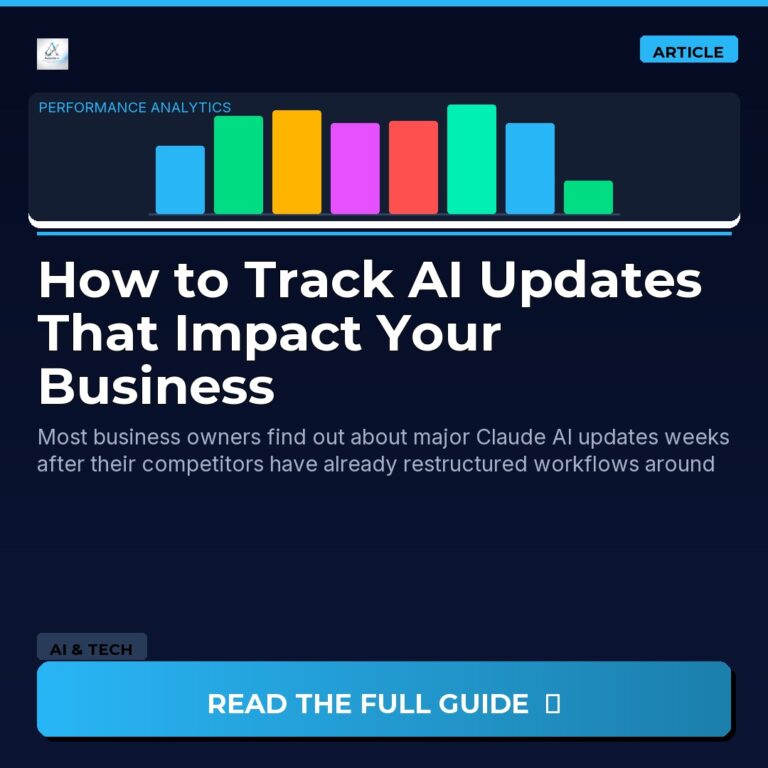 How to Track AI Updates That Impact Your Business