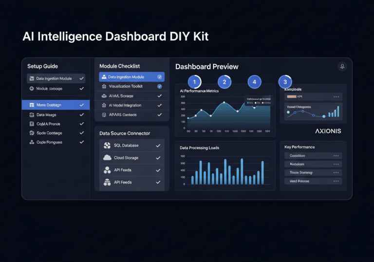 AI Intelligence Dashboard — DIY Kit — preview 1 — Axionis