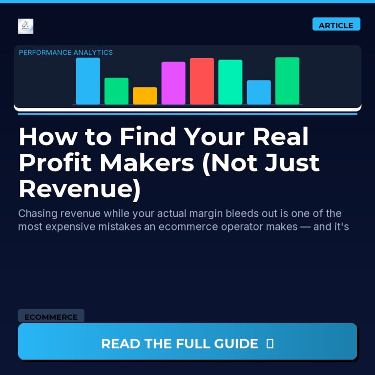 How to Find Your Real Profit Makers (Not Just Revenue)