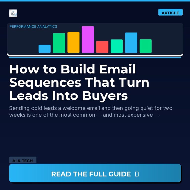How to Build Email Sequences That Turn Leads Into Buyers