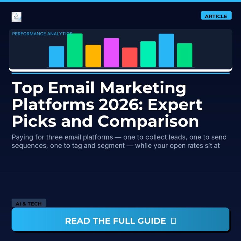Top Email Marketing Platforms 2026: Expert Picks and Comparison