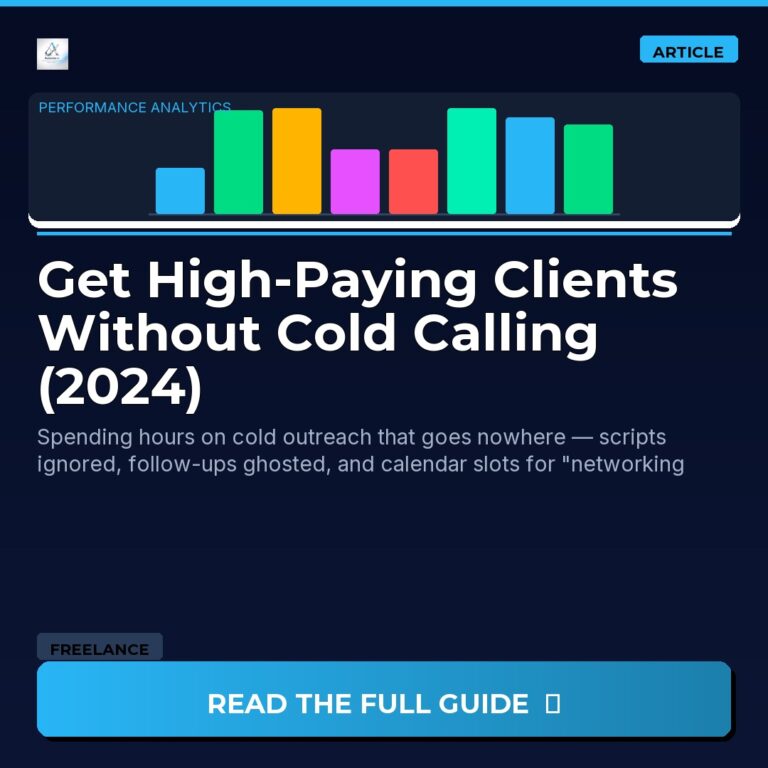 Get High-Paying Clients Without Cold Calling (2024)