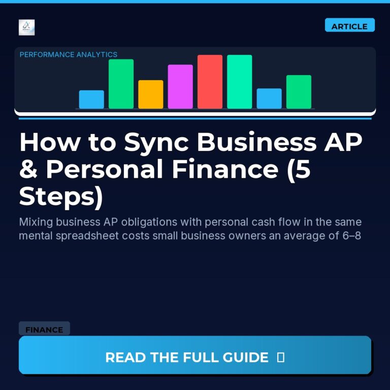 How to Sync Business AP & Personal Finance (5 Steps)