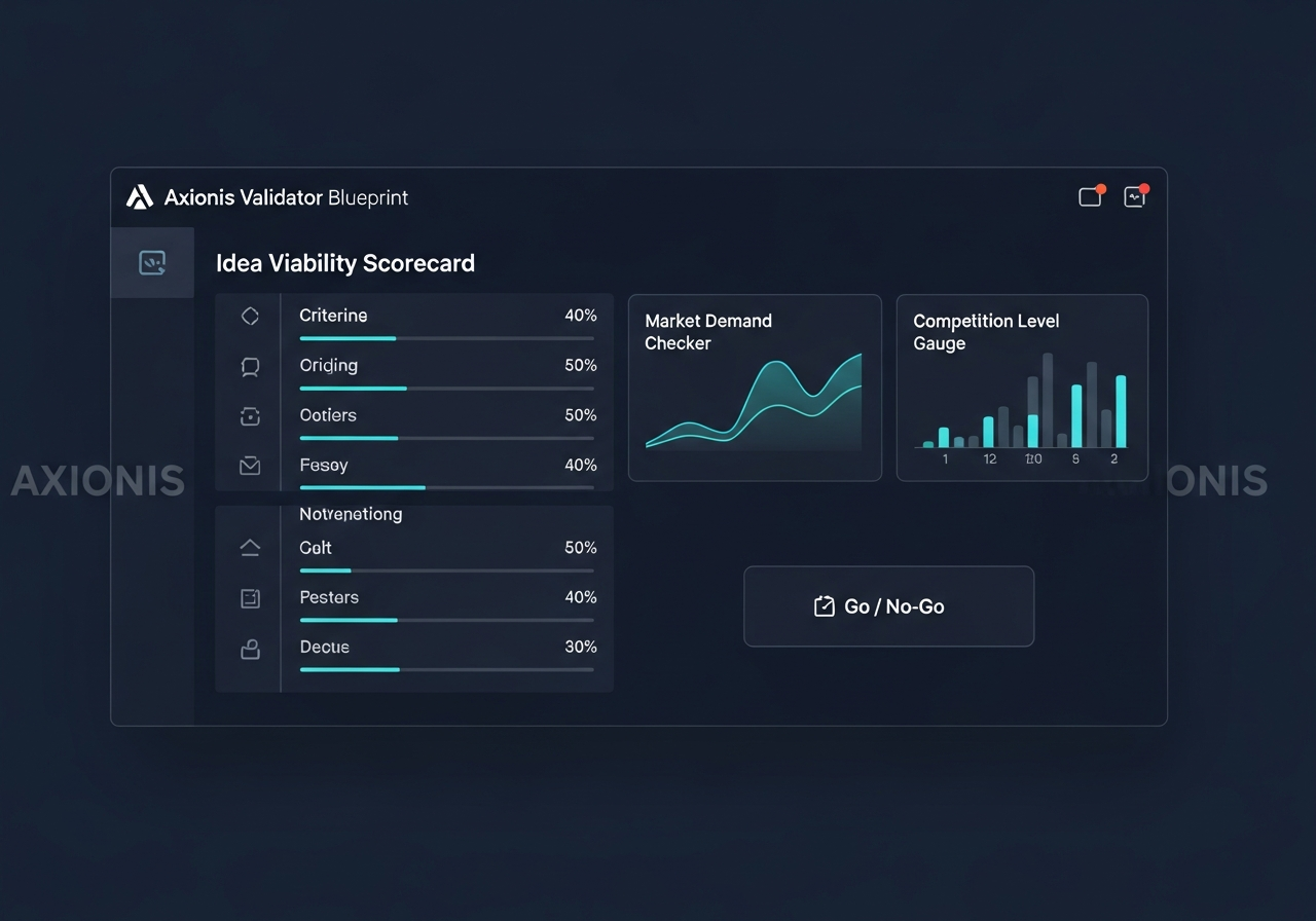 Axionis Validator — Blueprint preview 1