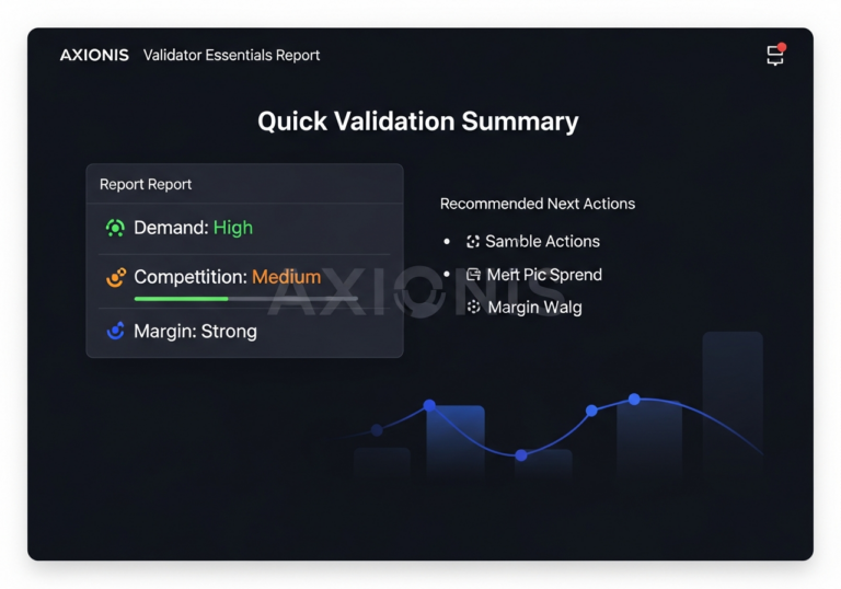 Axionis Validator — Essentials Report — preview 1 — Axionis