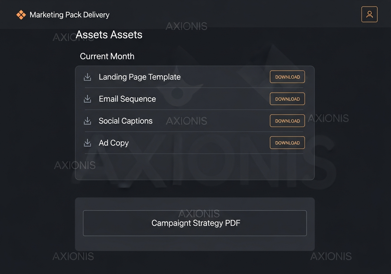 Monthly Marketing Intelligence Pack preview 2