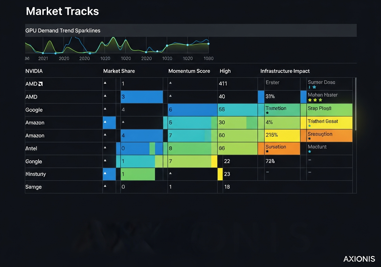 NVIDIA Intelligence Hub: AI & GPU Market Tracker Dashboard preview 2
