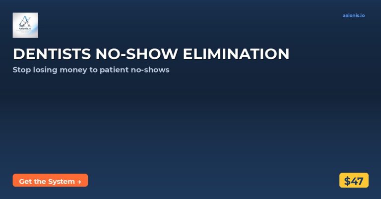 Why Dentists Businesses Lose $50,000-150,000/Year to Patient No-Shows